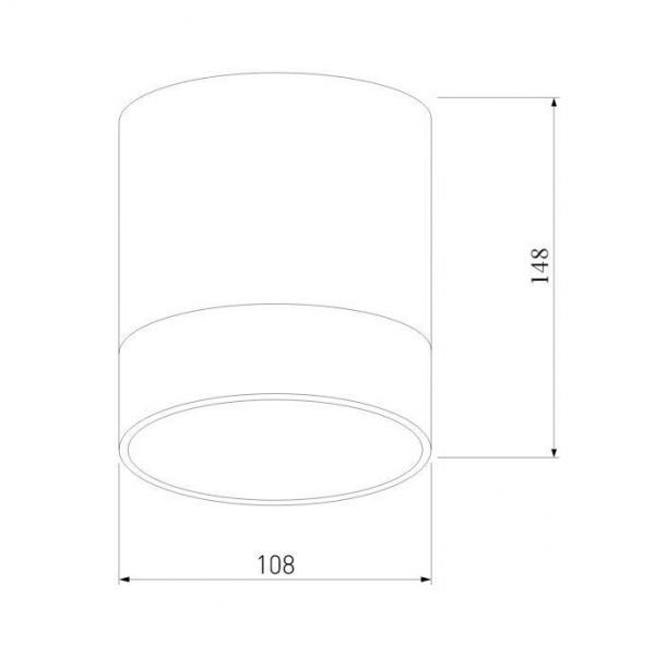 Уличный светодиодный светильник Elektrostandard Light Led 35140/H серый a057161