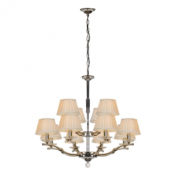 Подвесная люстра iLamp Vivaldi 85125/8+4 CR