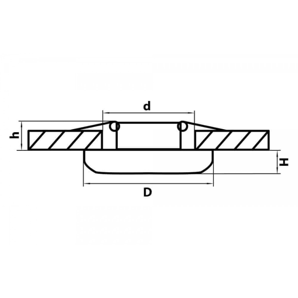 Встраиваемый светодиодный светильник Lightstar Monde 071016