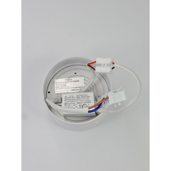 Потолочный светодиодный светильник Elvan NLS-2337-6W-WW-Wh