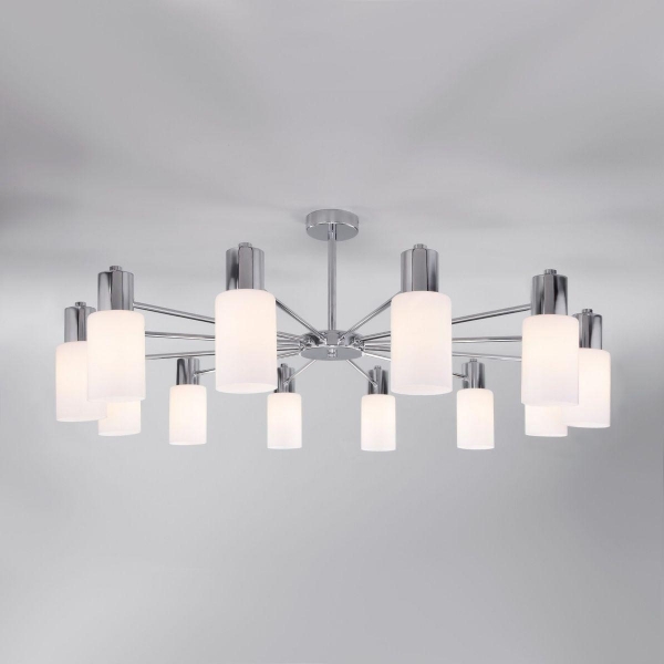 Потолочная люстра Eurosvet Vegga 70160/12 латунь Smart