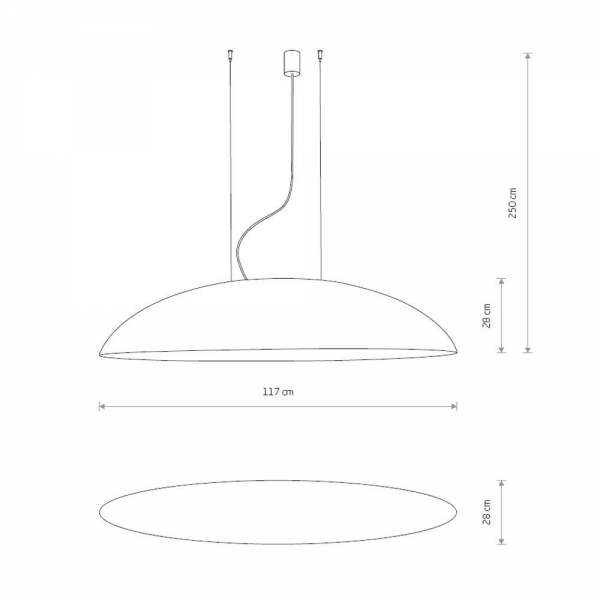 Подвесная люстра Nowodvorski Canoe 7927