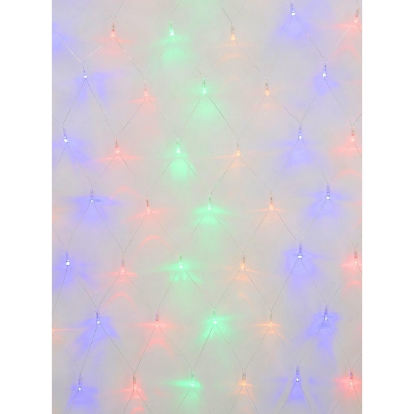 Светодиодная гирлянда Uniel сетка 220V разноцветный ULD-N1815-180/DTA Multi IP20 UL-00005488