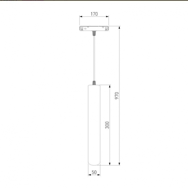 Трековый светодиодный светильник Elektrostandard Slim Magnetic 85014/01 a057202