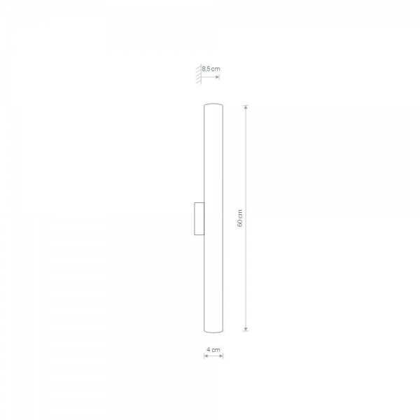 Подсветка для зеркал Nowodvorski Ice Tube Led S 8118