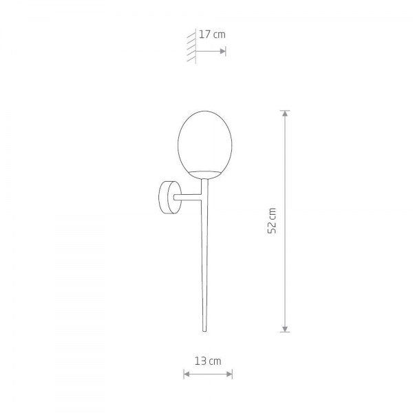 Бра Nowodvorski Torch 8123