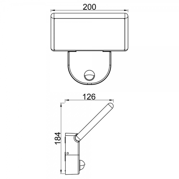 Настенный светильник Deko-Light Alkes S Motion 731139