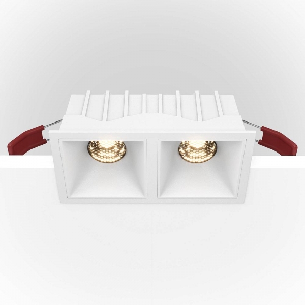 Встраиваемый светильник Maytoni Alfa LED DL043-02-10W3K-D-SQ-W