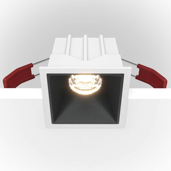 Встраиваемый светильник Maytoni Alfa LED DL043-01-10W3K-SQ-WB