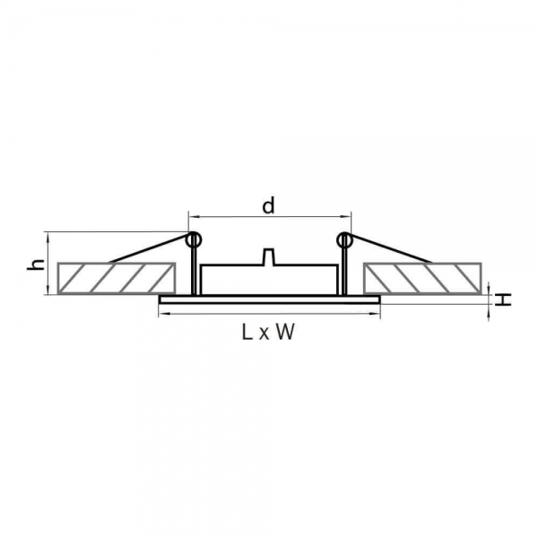 Встраиваемый светильник Lightstar Lega16 011941