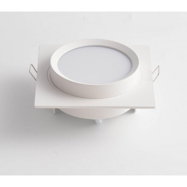 Встраиваемый светильник Maytoni Hoop DL086-GX53-SQ-W