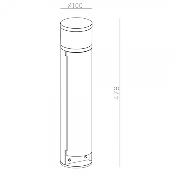 Ландшафтный светильник Deko-Light Steckdosenturm beleuchtet 733054