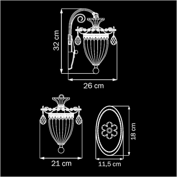 Бра Lightstar Schon 790614