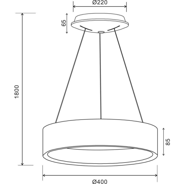 Подвесной светодиодный светильник Deko-Light Sculptoris 342183