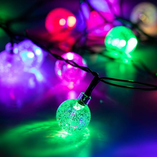 Светодиодная гирлянда ЭРА шарики 220V мультиколор ENIN - 25BG Б0055997