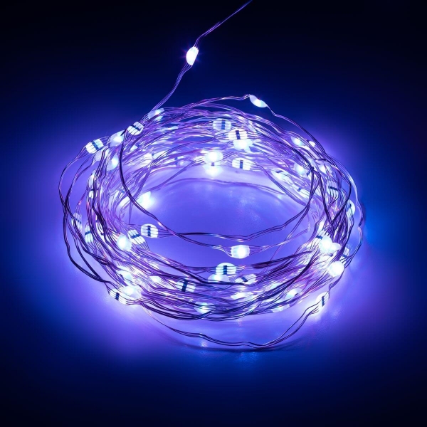 Светодиодная гирлянда ЭРА нить 220V динамичный RGB ЕGNIG - PU-1 Б0055993