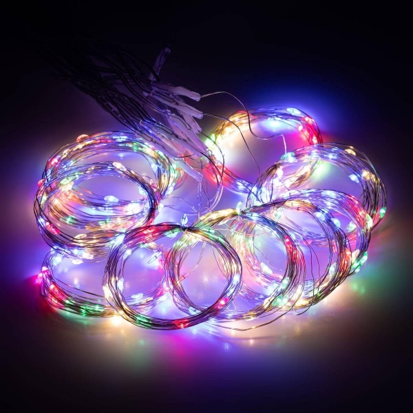 Светодиодная гирлянда ЭРА занавес 220V динамичный мультиколор ЕGNIG - ZM Б0056000