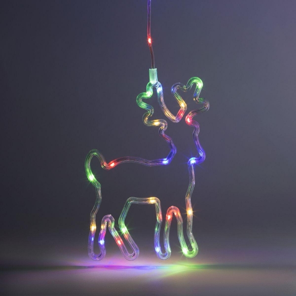 Светодиодная гирлянда ЭРА занавес Новый год 220V динамичный мультиколор ЕGNIG - NY Б0055998