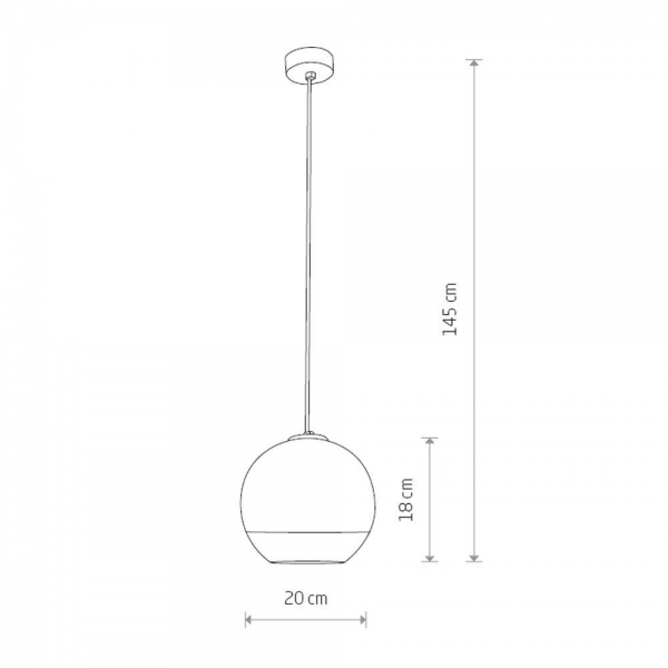 Подвесной светильник Nowodvorski Globe PLus S 7605