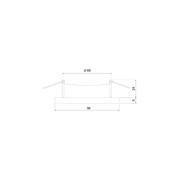 Встраиваемый светильник Elektrostandard 123 MR16 белый a053355