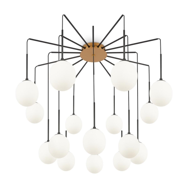 Подвесная люстра Maytoni Branch MOD176PL-16G