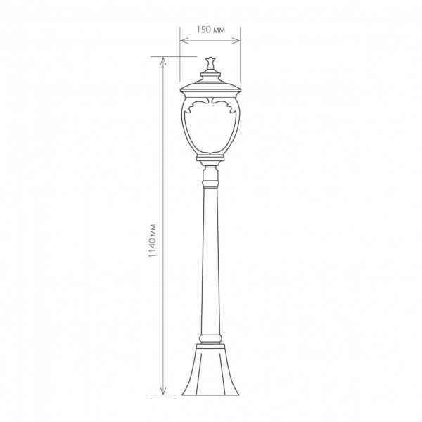 Уличный светильник Elektrostandard Andromeda F (GLYF-8024F) a027998