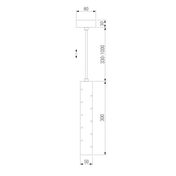 Подвесной светодиодный светильник Elektrostandard Bong 50214/1 Led золото a055667