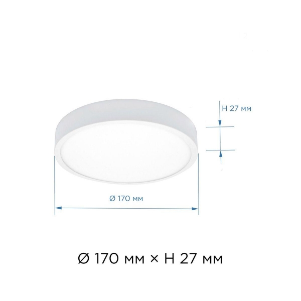 Накладная светодиодная панель Apeyron 06-39