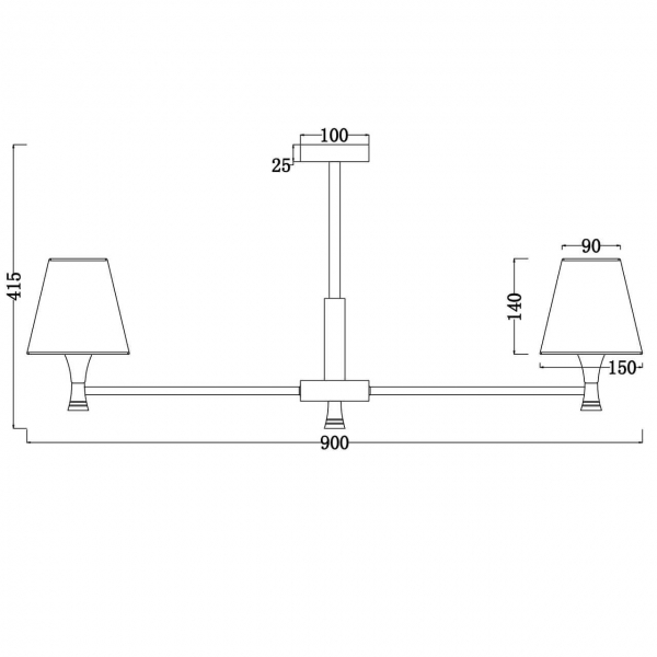 Потолочная люстра Freya Perfetto FR5098PL-08BBS