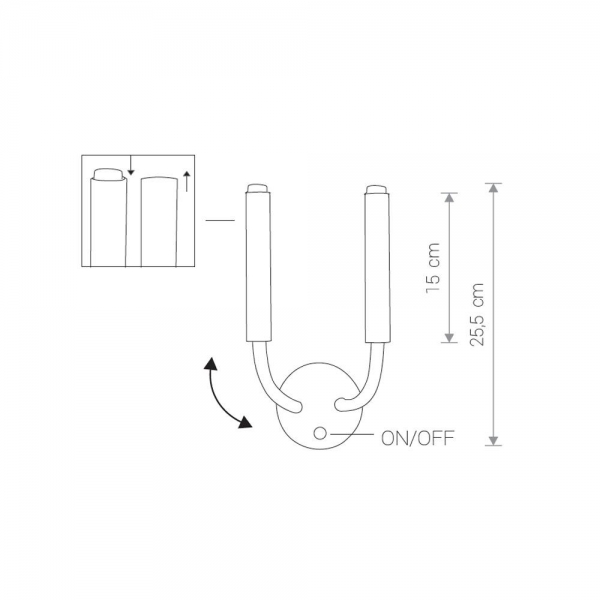 Бра Nowodvorski Stalactite 8354