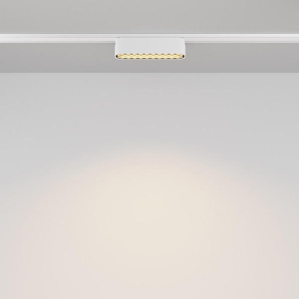 Трековый светодиодный светильник Maytoni Technical Radity Basis Grid TR084-1-6W3K-W