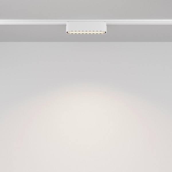 Трековый светодиодный светильник Maytoni Technical Radity Basis Grid TR084-1-6W4K-W