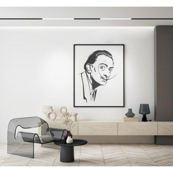 Трековый светодиодный светильник Denkirs Smart Linear DK8005-BK