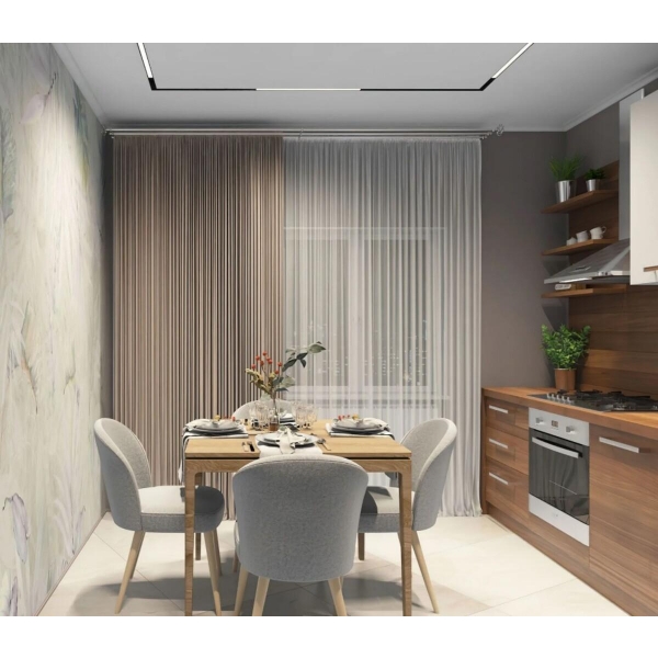 Трековый светодиодный светильник Denkirs Smart Linear DK8005-BK