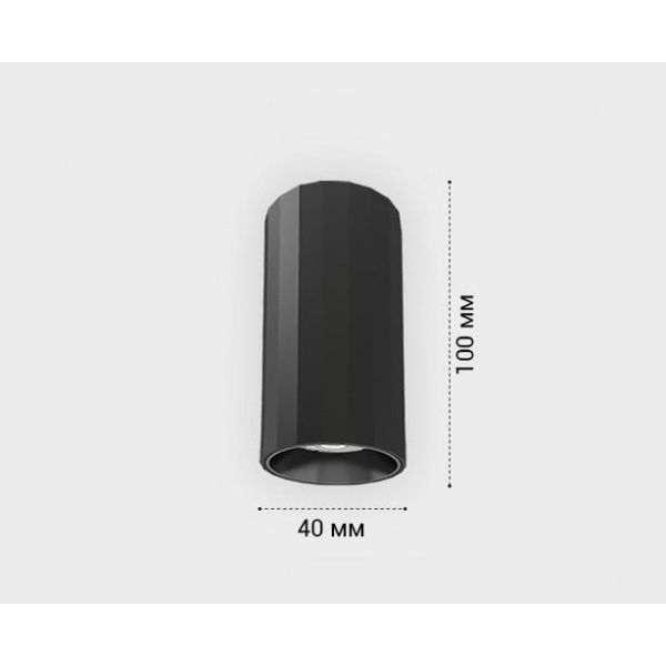 Потолочный светодиодный светильник Italline IT08-8028 black 3000K