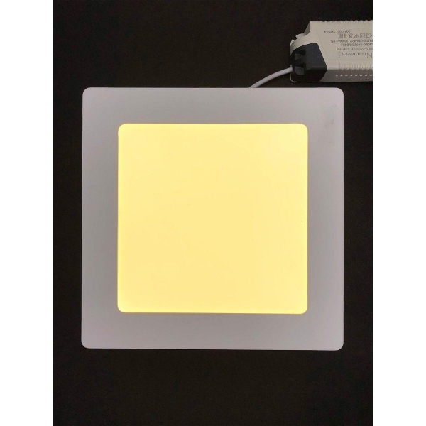 Настенно-потолочный светодиодный светильник Elvan NLS-702SQ-12W-WW-Wh