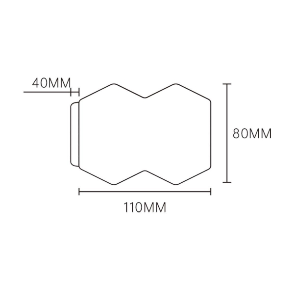 Уличный настенный светодиодный светильник Escada 30004W/01LED