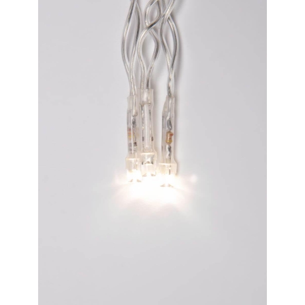 Светодиодная гирлянда Uniel бахрома 230V теплый белый ULD-B3010-200/DTA WarmWhite IP20 UL-00003678