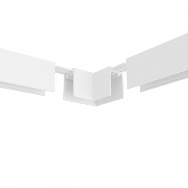 Угловой соединитель для шинопровода Denkirs Smart Base TR2102-WH