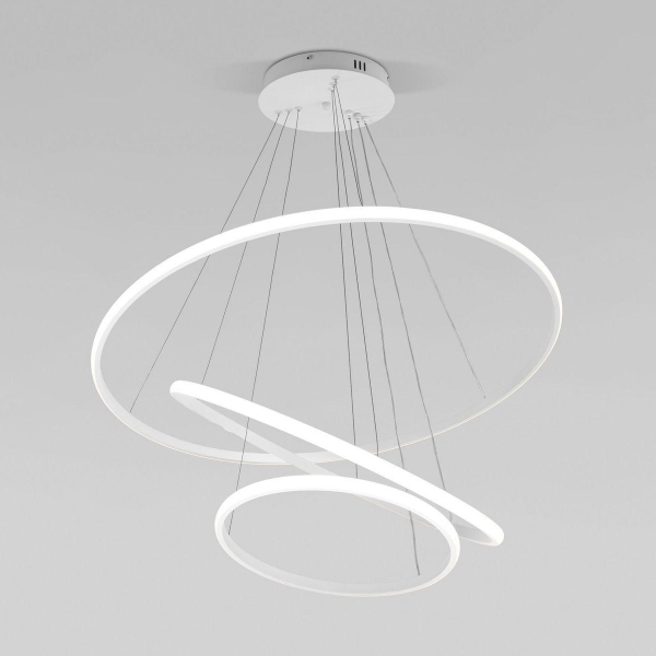 Подвесной светодиодный светильник Eurosvet Collars 90264/3 белый