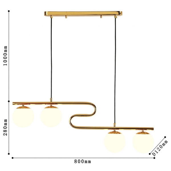 Подвесная люстра F-Promo Collana 4037-4P