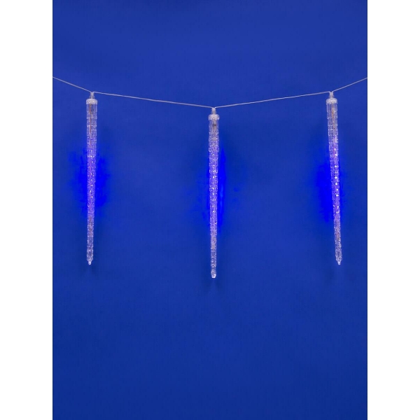 Светодиодная гирлянда Uniel занавес Сосульки 220V синий ULD-E3005-300/DTK BLUE IP44 ICICLE 11125