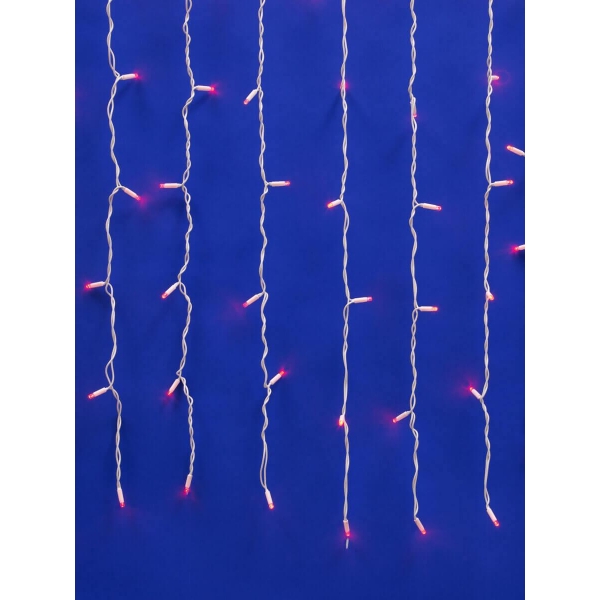 Светодиодная гирлянда Uniel занавес 220V красный ULD-C2030-240/TWK RED IP67 UL-00001357