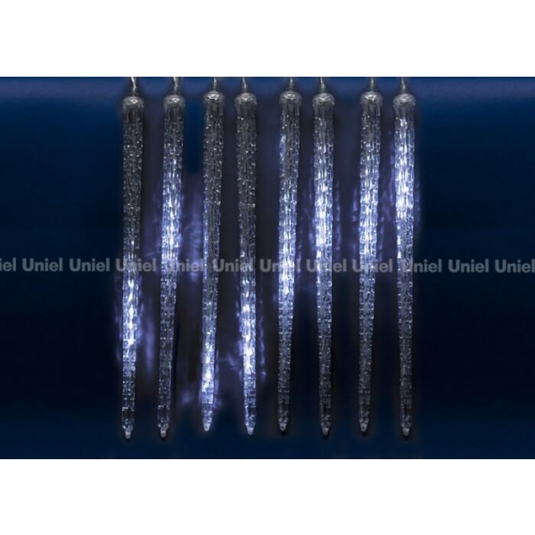 Светодиодная гирлянда Uniel занавес 220V белый ULD-E3005-300/DTK White IP44 ICICLE 11124