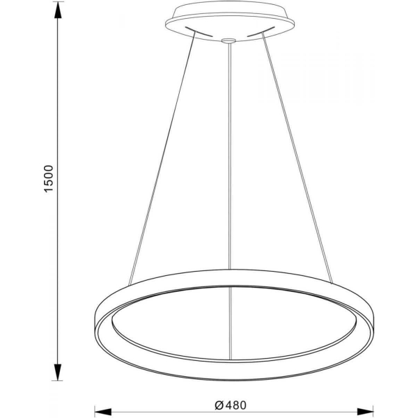 Подвесной светодиодный светильник Deko-Light Merope 342152