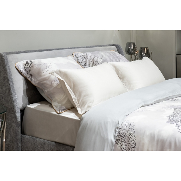 144HF-40404 Простыня тенсель жемчужная 240*180