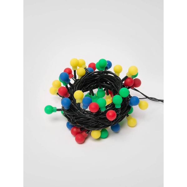 Светодиодная гирлянда Uniel Шарики 220V разноцветный ULD-S0540-060/DGA MULTI IP20 COLORBALLS 07928