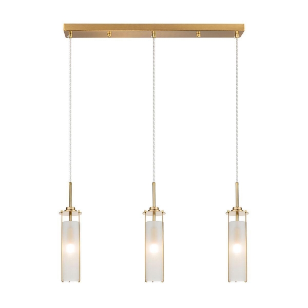 Подвесной светильник Indigo Torcia 11038/3P Brass V000416
