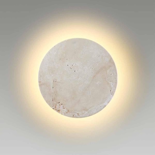 Настенный светодиодный светильник Odeon Light Hightech Travertino 6625/8WL