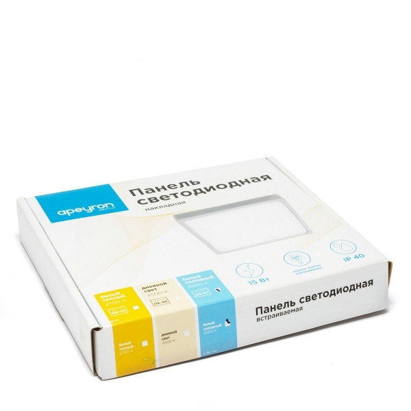 Накладная светодиодная панель Apeyron 06-45
